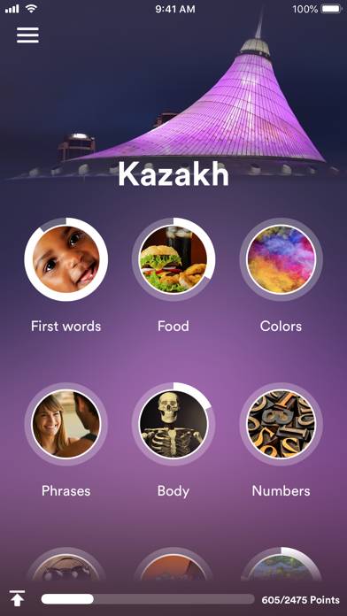 Learn Kazakh App screenshot #1