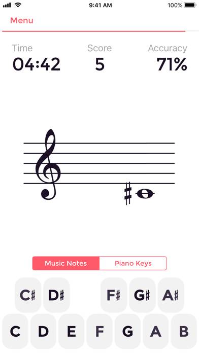 Music Tutor Plus Schermata dell'app #1