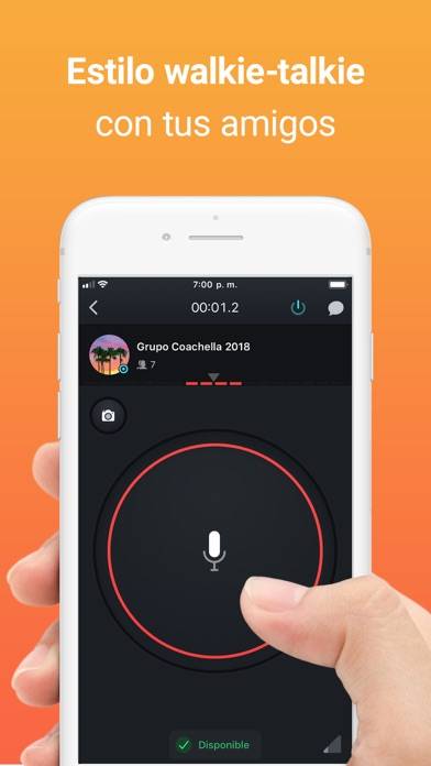 Zello Walkie Talkie Captura de pantalla de la aplicación #2