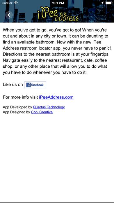 IPee Address App screenshot #5