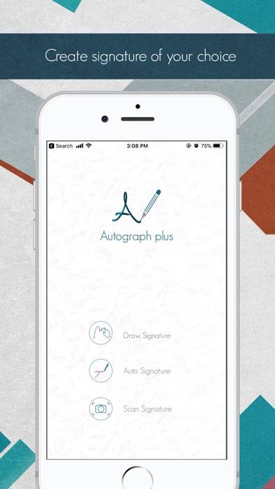 Autograph plus Schermata dell'app #1