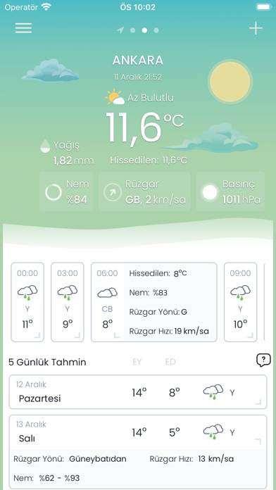 Hava Durumu Meteoroloji App screenshot #1