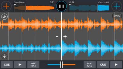 Cross DJ Pro Captura de pantalla de la aplicación #2