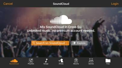 Cross DJ Pro Captura de pantalla de la aplicación #3