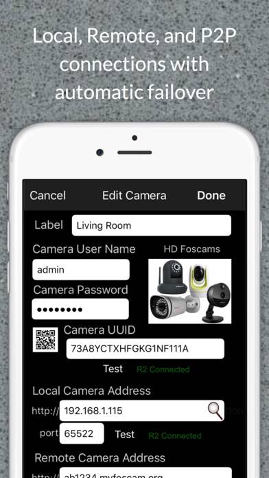 Foscam Pro: Multi IP Camera Viewer App screenshot #2