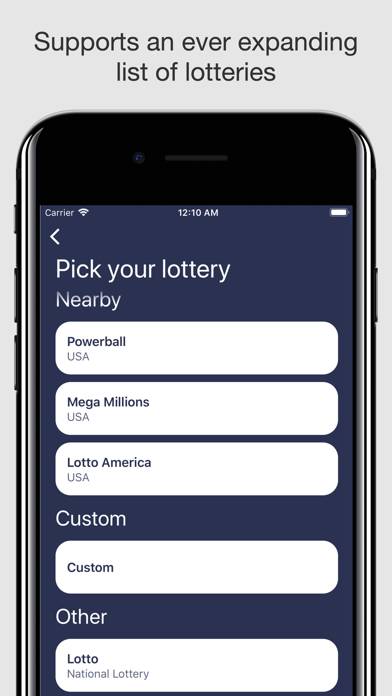 Lottery Balls Pro Captura de pantalla de la aplicación #2