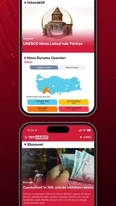 TRT Haber Uygulama ekran görüntüsü #3
