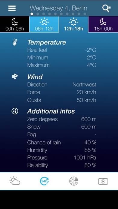 Weather for Germany App-Screenshot #3