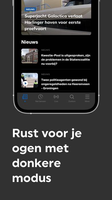 Omrop Fryslân Captura de pantalla de la aplicación #6