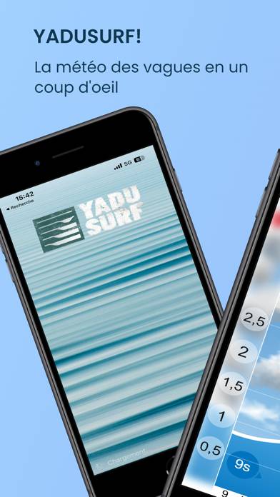 YaduSurf : Vagues, Vent, Spots Capture d'écran de l'application #1