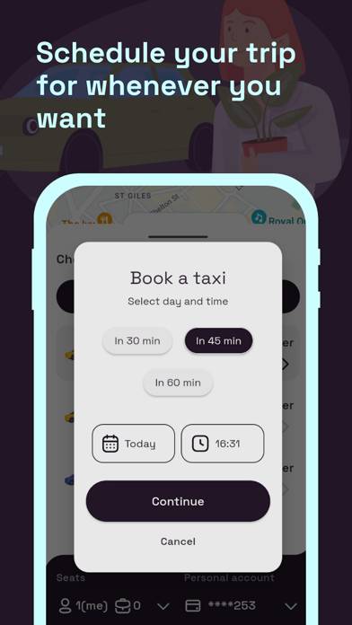 TaxiClick App skärmdump #6