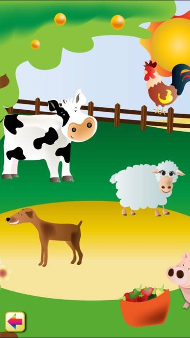 Farm Animals: Learn&Colour PRO App screenshot #2