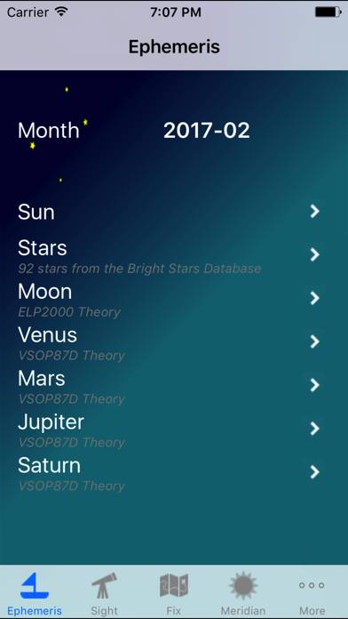 IMariner Celestial Navigation App screenshot #1