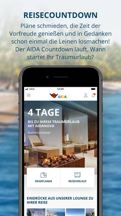 AIDA Cruises App-Screenshot #1