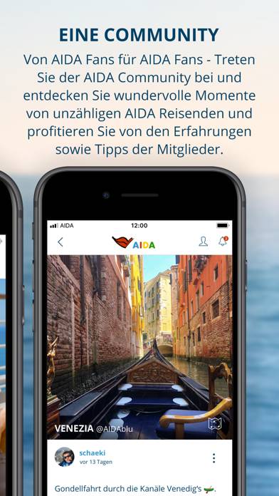 AIDA Cruises App-Screenshot