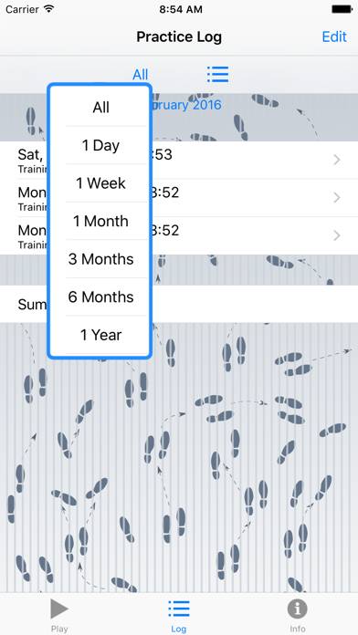 Dance Training Schermata dell'app