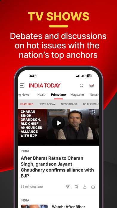 India Today TV English News App screenshot #4