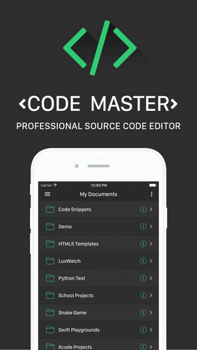 Téléchargement de l'application Code Master Pro