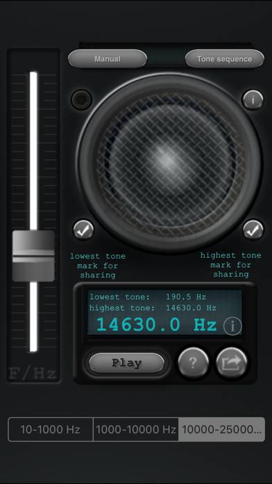 Tone Generator_Pro Скриншот приложения #4