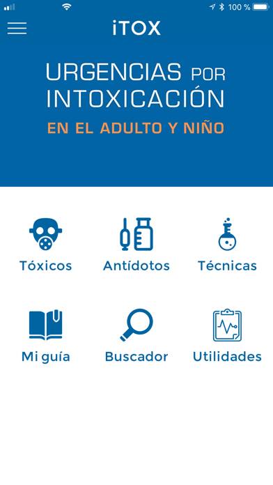 ITox Urgencias intoxicación App screenshot #1