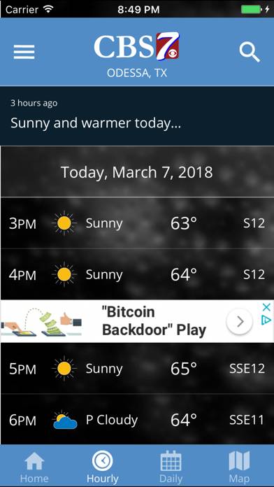 CBS7 Weather App screenshot #3