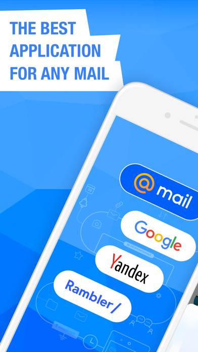 Email App – Mail.ru Скриншот приложения #1