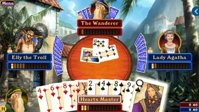 Hardwood Spades Pro game screenshot