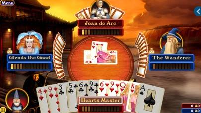 Hardwood Spades Pro game screenshot