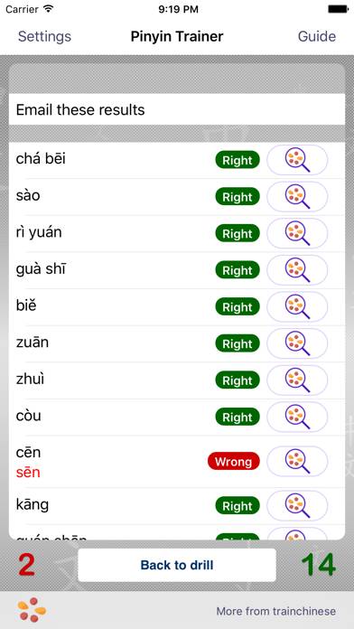 Pinyin Trainer for Educators Captura de pantalla de la aplicación #3