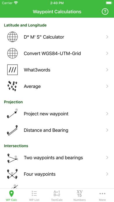 Geocaching Toolkit iGCT Pro App skärmdump #1
