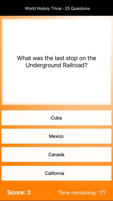 World History Trivia Ultimate screenshot