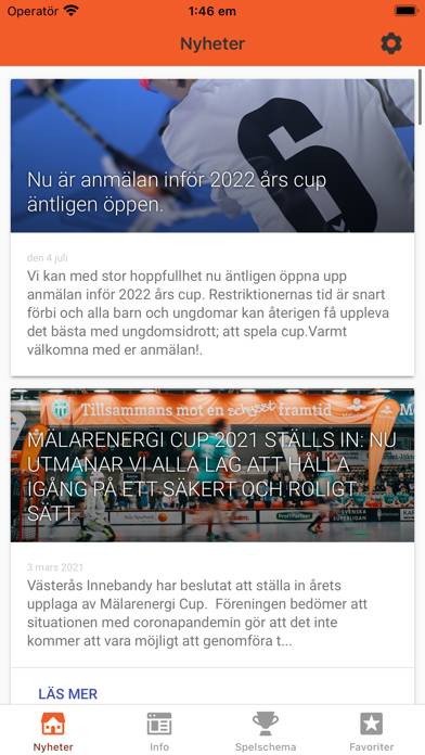 Mälarenergi Cup App screenshot #2