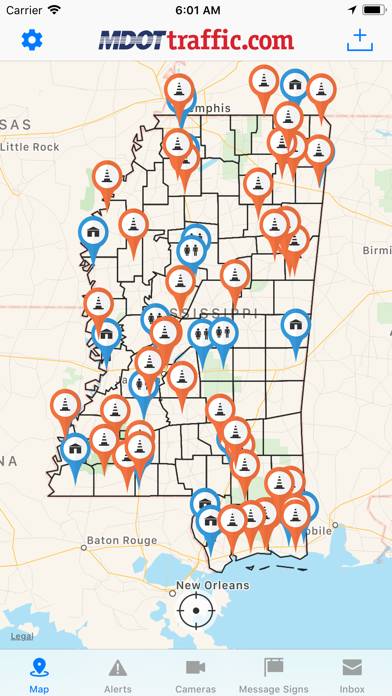 MDOT Traffic (Mississippi) screenshot