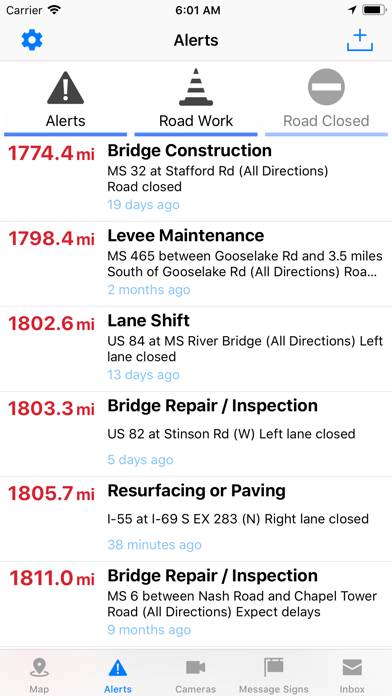 MDOT Traffic (Mississippi) App screenshot