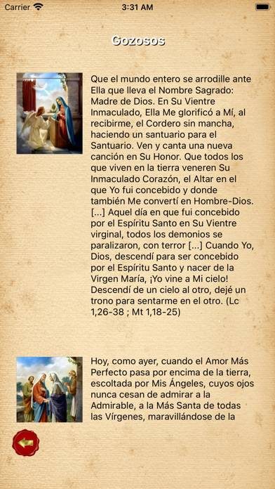 Santo Rosario Católico App screenshot #4