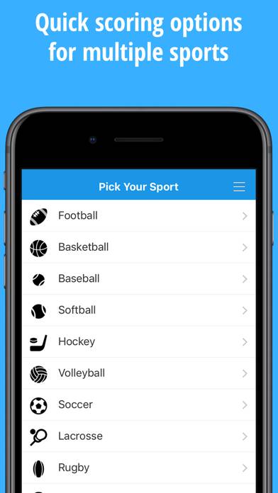 ScoreStream Sports Scores App screenshot #5