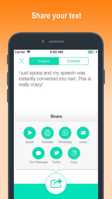 Active Voice! Schermata dell'app #3