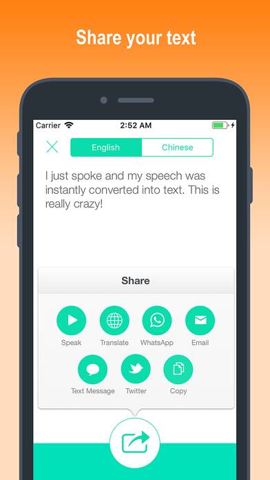 Active Voice! App screenshot