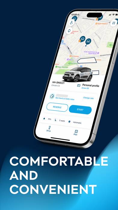 SHARE NOW (car2go & DriveNow) Schermata dell'app #2