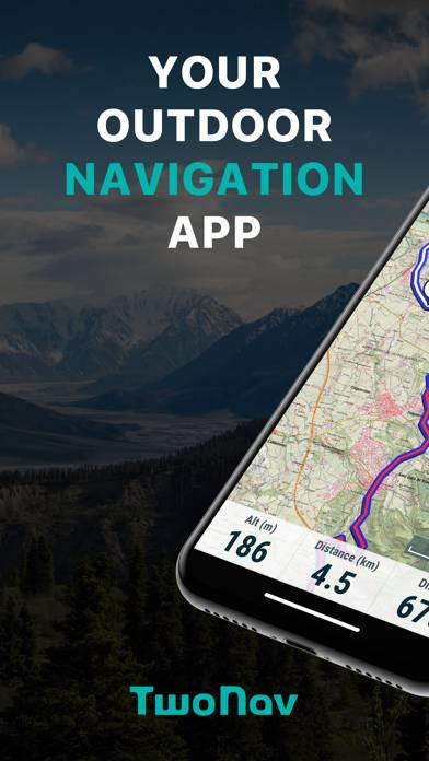 TwoNav: Maps Routes Captura de pantalla de la aplicación #1
