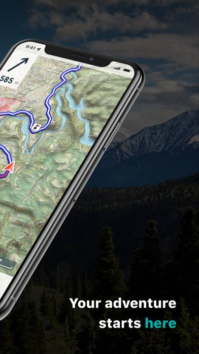 TwoNav: Maps Routes Captura de pantalla de la aplicación #2