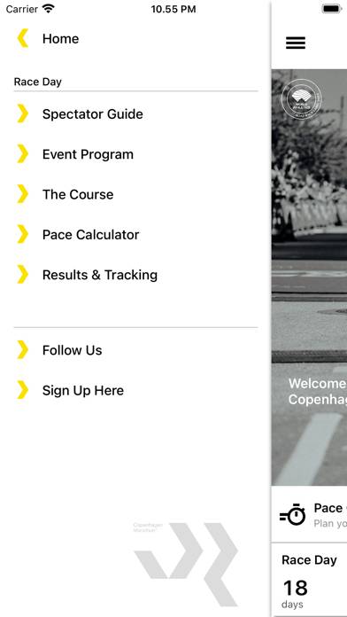 Copenhagen Marathon App skärmdump #2