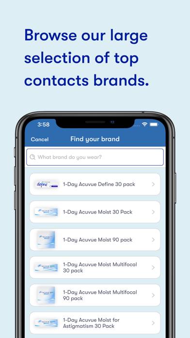 1-800 Contacts screenshot #4