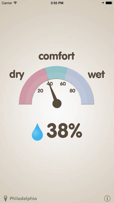 Hygrometer -Check the humidity Скриншот приложения #2