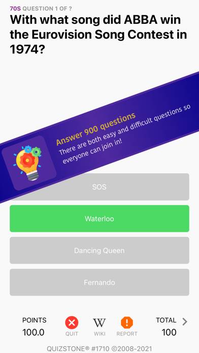 Eurovision Quiz App screenshot #3
