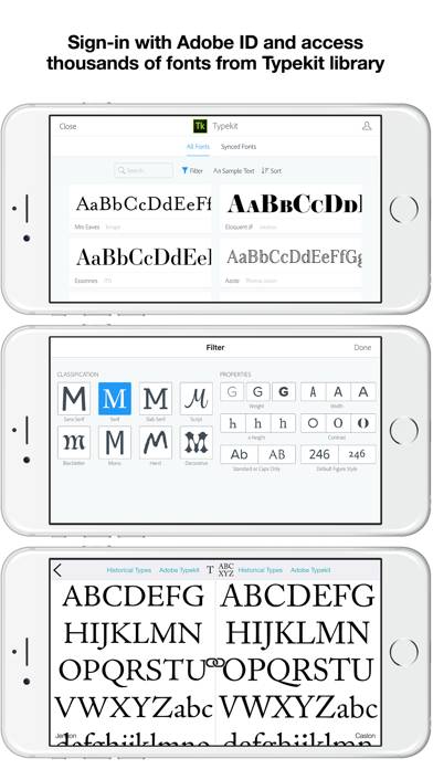 Typography Insight for iPhone Capture d'écran de l'application #4