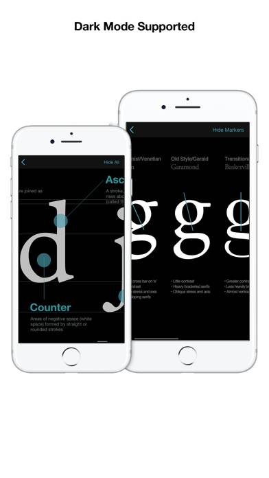 Typography Insight for iPhone Captura de pantalla de la aplicación #6