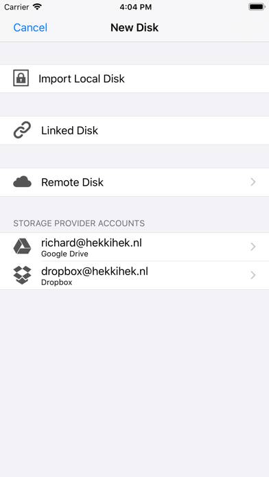 Disk Decipher App-Screenshot #2