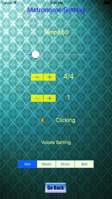 Baton Metronome App screenshot #2