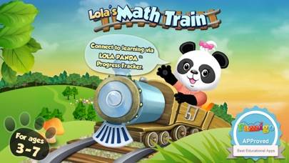 Lola's Math Train: Numbers Captura de pantalla de la aplicación #1